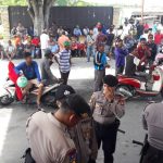 Nelayan Kecamatan Tebing mendatangi Kantor DPRD Karimun meminta tiga unit KIP pindah dari wilayah perairan Desa Pongkar. (ilham/haluankepri.com)