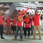 Ketua X-MOC Nasional Dani Sebastian mendeklarasikan pengurus daerah Kepri dan Kota Batam di aula Barelang Sea food, Sabtu (7/12) siang. (dedi/haluankepri.com) Ketua X-MOC Nasional Dani Sebastian mendeklarasikan pengurus daerah Kepri dan Kota Batam di aula Barelang Sea food, Sabtu (7/12) siang. (dedi/haluankepri.com)