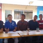 Koalisi ANDORA saat menggelar konfrensi pers. (yudi/haluankepri.com)