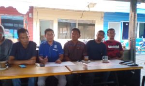 Koalisi ANDORA saat menggelar konfrensi pers. (yudi/haluankepri.com)