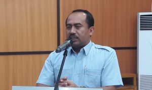 GM PT Timah Tbk wilayah kerja Kepri dan Riau, Adam Darmawan. (ilham/haluankepri.com)