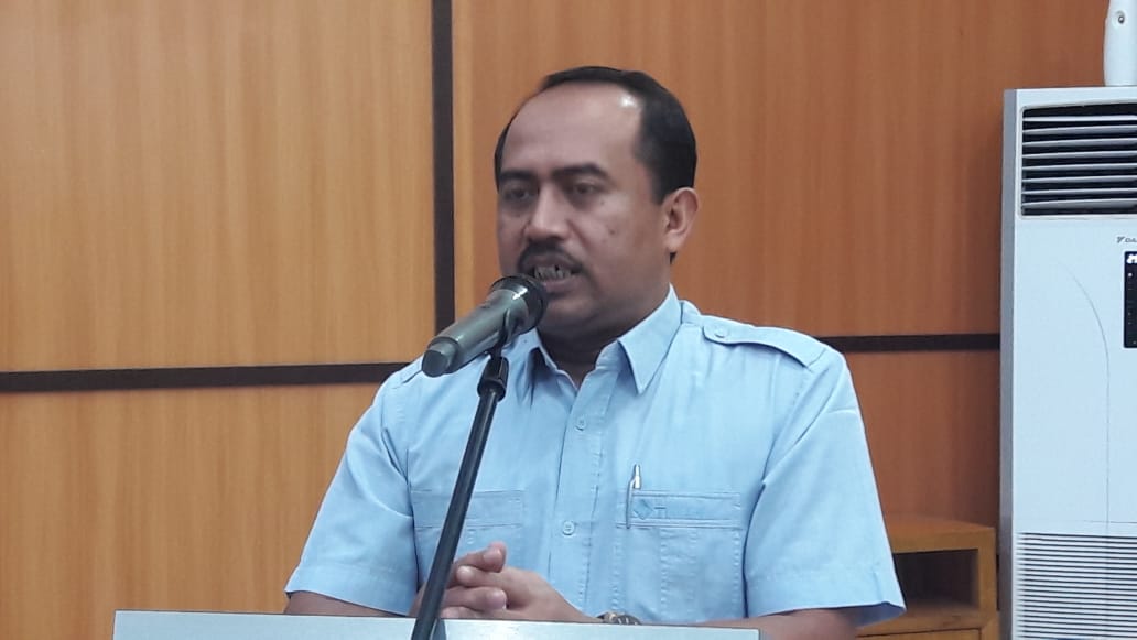 GM PT Timah Tbk wilayah kerja Kepri dan Riau, Adam Darmawan. (ilham/haluankepri.com)