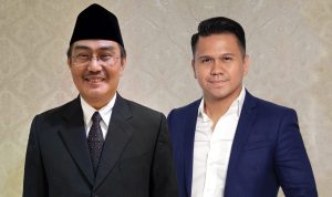 Mantan Ketua MK, Prof. Jimly Asshiddiqie (kiri) dan Ketua Perhimpunan Alumni Jerman, Osco (kanan). (istimewa)