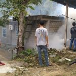 Fogging yang dilakukan oleh Dinas Kesehatan (istimewa)