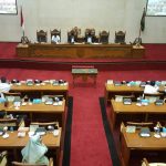Suasanan rencana rapat Paripurna DPRD Kota Batam ke 18 masa sidang tahun 2019, Senin (23/12/2019). (damri/haluankepri.com)