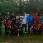 Tim Panahan Jiwa Archery Tanjungpinang ikut berlaga bersama ratusan atlet panahan dalam kejuaraan panahan Walikota Batam Cup. (eva/haluankepri.com)