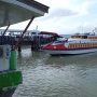 Kapal MV Miko Natalia dari Batam saat merapat di pelabuhan domestik Karimun, Kamis (2/1/2020). (ilham/haluankepri.com)