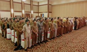 Sebanyak 747 PTT atau Pegawai Non PNS di lingkungan Pemerintah Kepri menerima SK perpanjang kerja tahun 2020 di lingkungan pemerintah Provinsi Kepri. (eva/haluankepri.com)