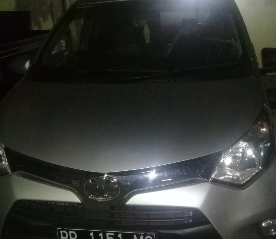 Kendaraan pelaku yang diamankan polisi (internet)